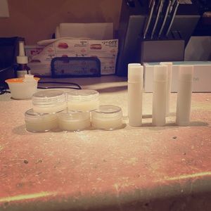 Homemade organic Chapstick.